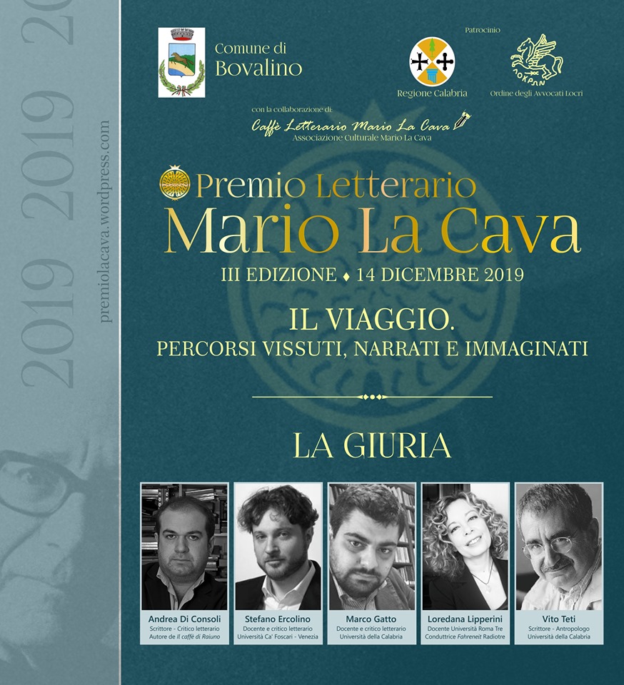 Bovalino RC Premio Letterario Mario La Cava Nominata La Giuria