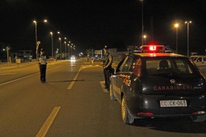 controlli stradali carabinieri marino famila