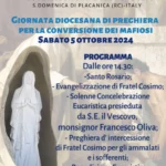 Placanica: sabato 5 ottobre allo Scoglio giornata di preghiera per la conversione dei mafiosi