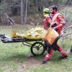 Parco della Sila, cade e si fa male ad una caviglia: necessario il soccorso alpino