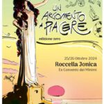 Roccella, il 25 e 26 ottobre debutta il “Festival dell’argomento a piacere”