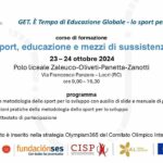 “Get – È Tempo di Educazione Globale”: al via nella Locride il progetto per lo sport e lo sviluppo promosso dal CISP di Roma in partenariato con il Gal Terre Locridee