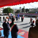 Il sindaco metropolitano Giuseppe Falcomatà al giuramento degli allievi Carabinieri del 143 corso scuola allievi ‘Fava – Garofalo’ di Reggio Calabria