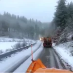 Maltempo: piove e nevica in Calabria, strade e autostrada sotto stress – video