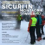 SICURI in MONTAGNA d’inverno. Un’esperienza unica sulla neve con il Soccorso Alpino e Speleologico Calabria!