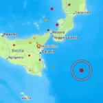 Scossa di terremoto nello Ionio meridionale: epicentro al largo della Sicilia